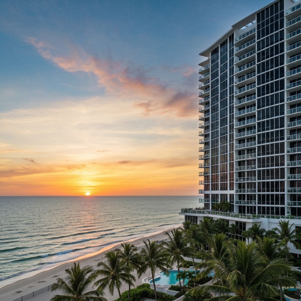 Luxury beachfront condominium in Naples